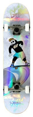 Скейтборд Enuff Skully Hologram Mini white