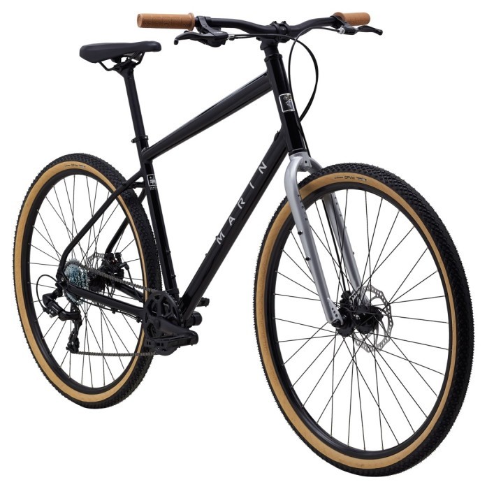 Велосипед 28" Marin KENTFIELD 1 рама - XL 2025 Gloss Black/Chrome