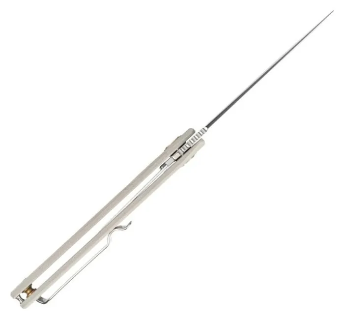 Ніж складаний кишеньковий SRM Air 105M-GK (7.5 см) 14C28N / G10 білий