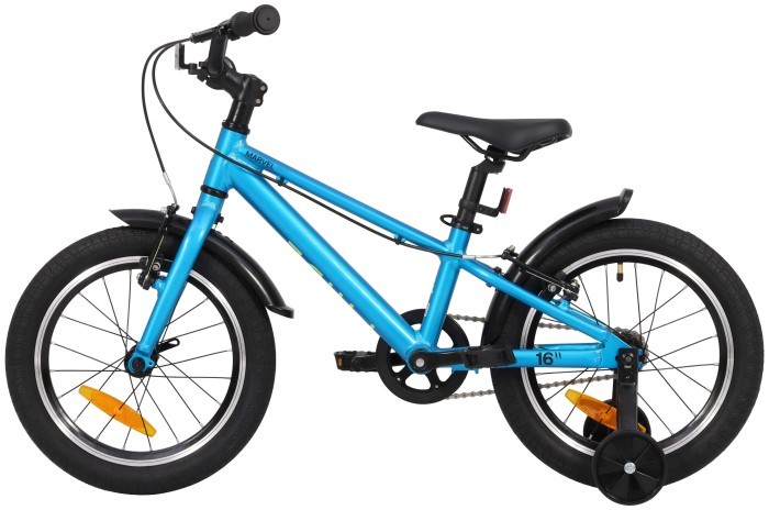 Велосипед 16" Pride MARVEL 16 2025 блакитний