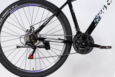 Велосипед уцінений ST 27.5" SPACE MARS DD FR рама-17" чорний з білим 2026