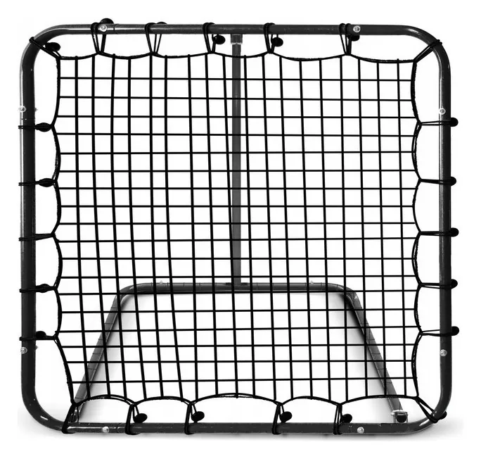 Сетка тренировочная для футбола Neo-Sport NS-1490 Rebounder 120 x 120 х 107 см, черные
