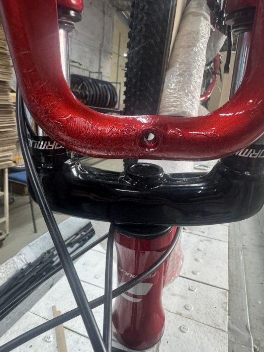 Велосипед уцінений AL 26" Formula BLACKWOOD DD FR рама-13" червоний 2026, укр, укр