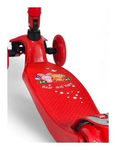 Детский трехколесный самокат Scooter Bear and Hare 05Y