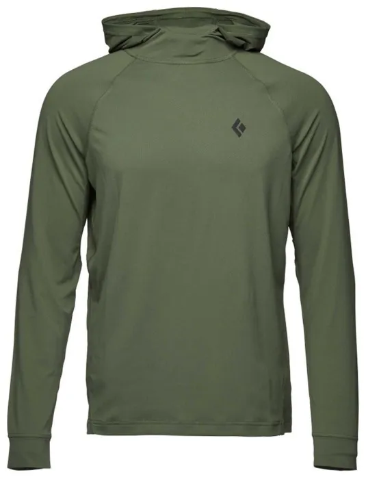Худые мужские Black Diamond M Ls Alpenglow Hoody, Tundra, M
