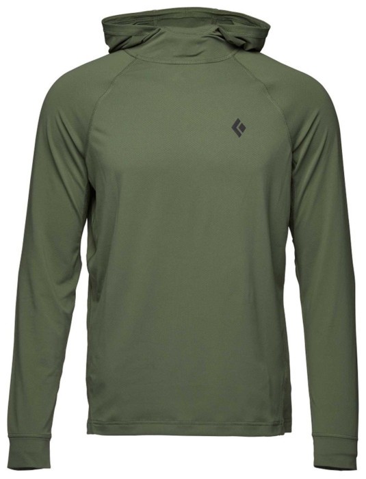 Худые мужские Black Diamond M Ls Alpenglow Hoody, Tundra, M