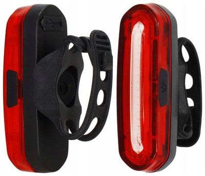 Велосипедний ліхтар Springos задній USB, акумуляторний BA0057