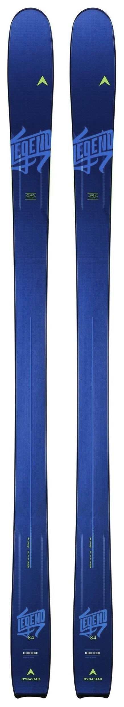 Лижі гірські (комплект) Dynastar LEGEND 84+NX 12 GW 177см Black/grey/orange (DAIS601+FCIA023)