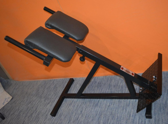 Тренажер гіперекстензія для дому регульована, римський стілець, укр, укр