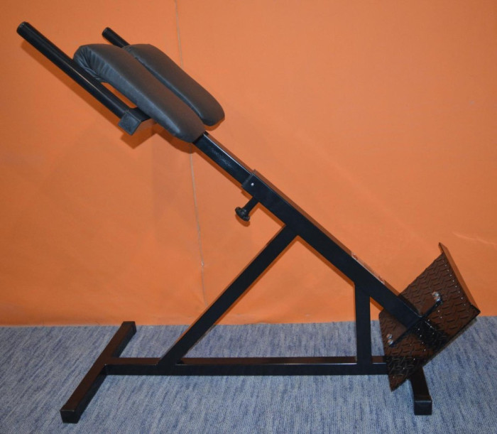 Тренажер гіперекстензія для дому регульована, римський стілець, укр, укр