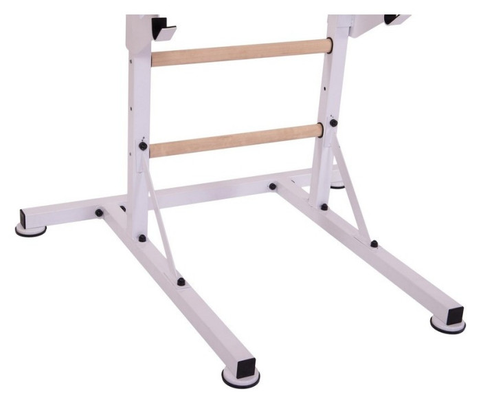 Шведська стінка-стійка пересувна з лавкою для преса Універсал Wood PRO L-2410, укр, укр