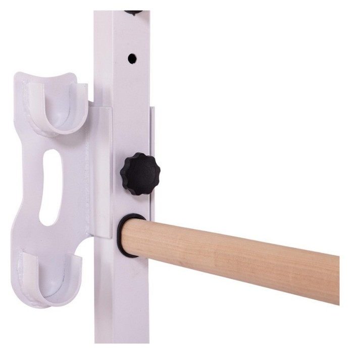 Шведська стінка-стійка пересувна з лавкою для преса Універсал Wood PRO L-2410, укр, укр