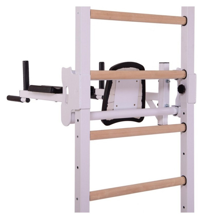 Шведська стінка-стійка пересувна з лавкою для преса Універсал Wood PRO L-2410, укр, укр