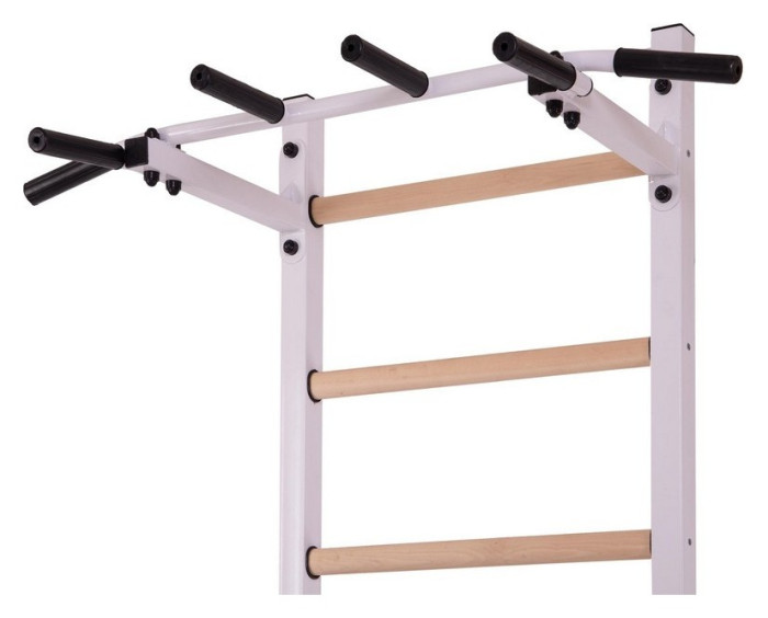 Шведська стінка-стійка пересувна з лавкою для преса Універсал Wood PRO L-2410, укр, укр