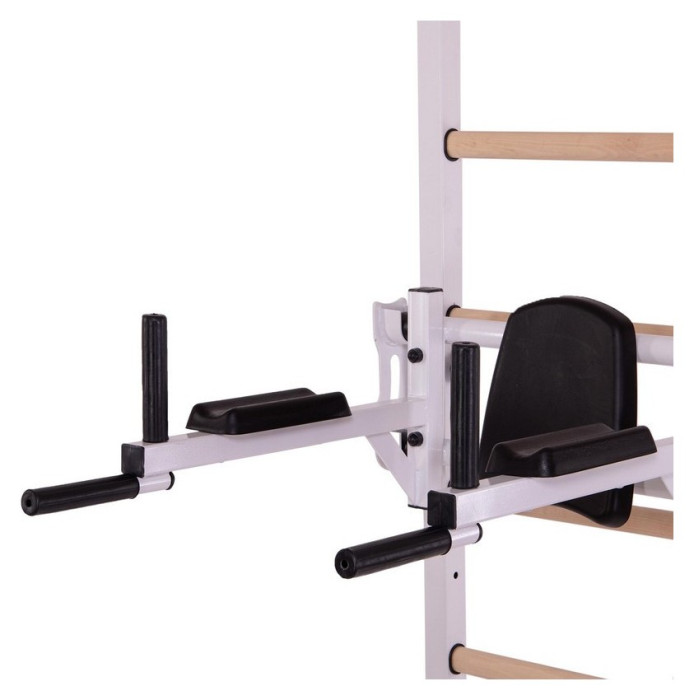 Шведська стінка-стійка пересувна з лавкою для преса Універсал Wood PRO L-2410, укр, укр