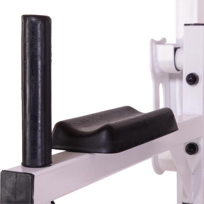 Шведська стінка-стійка пересувна з лавкою для преса Універсал Wood PRO L-2410, укр, укр