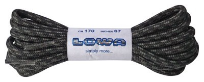 Шнурки LOWA Trekking 170 см black-grey dotted