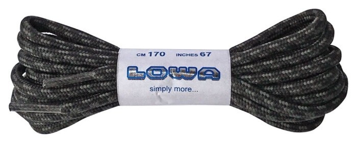 Шнурки LOWA Trekking 170 cm black-grey dotted, укр, укр
