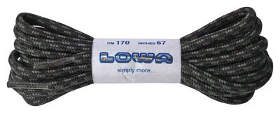 Шнурки LOWA Trekking 170 см black-grey dotted