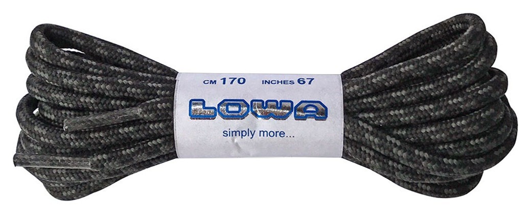 Шнурки LOWA Trekking 170 см black-grey dotted