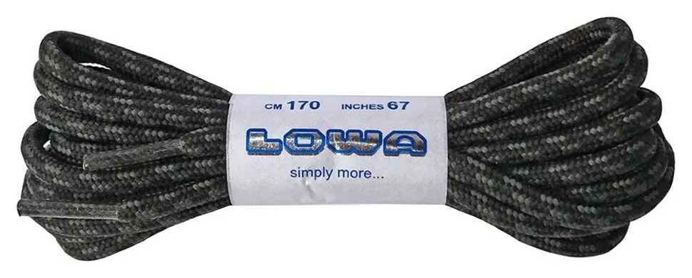 Шнурки LOWA Trekking 170 cm black-grey dotted (830582-0999)