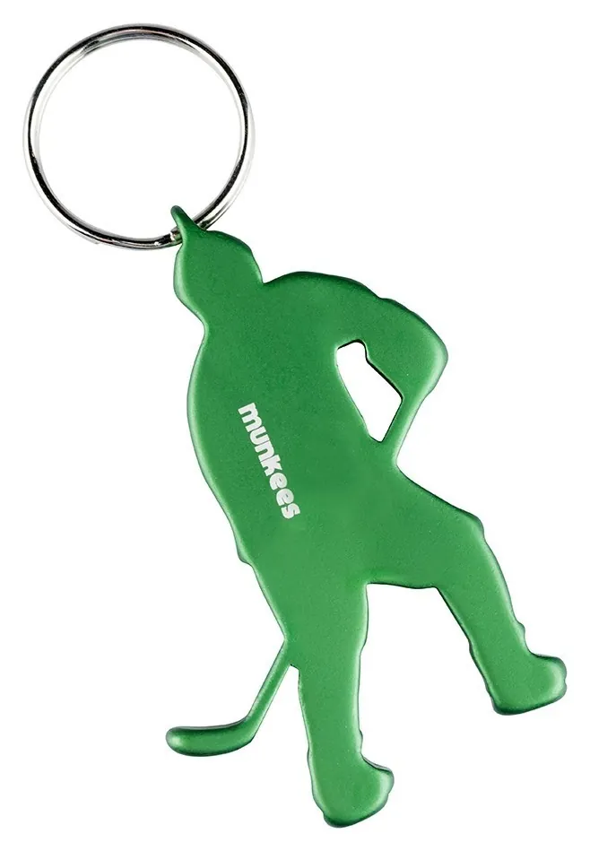 Munkees 3497 брелок-відкривачка Icehockey Player green (3497-GR)
