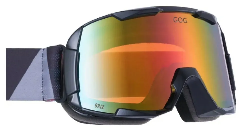 Маска GOG Griz Cat. 2 (Uni black/red mirror)