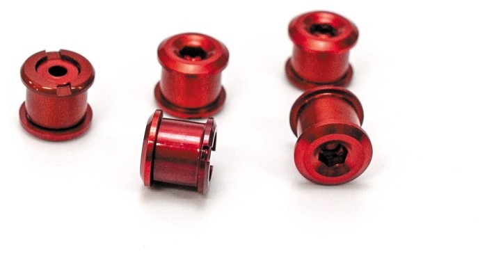 Бонки алюм. для шатунів висота 6,5мм (комплект 5 шт) червон., укр, укр