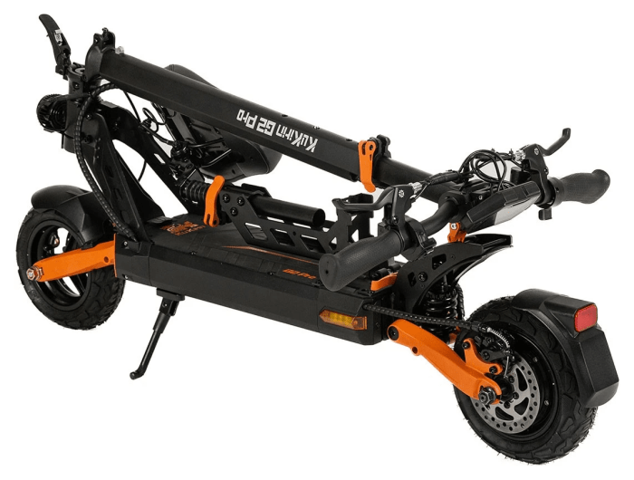 Електросамокат з сидінням Kugoo Kirin G2 PRO 2025 (600 Вт; 15 А/год; 48 В), чорний, укр, укр