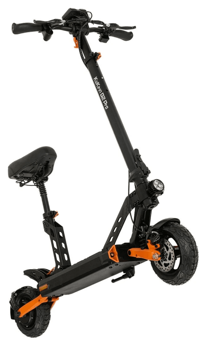 Електросамокат з сидінням Kugoo Kirin G2 PRO 2025 (600 Вт; 15 А/год; 48 В), чорний, укр, укр