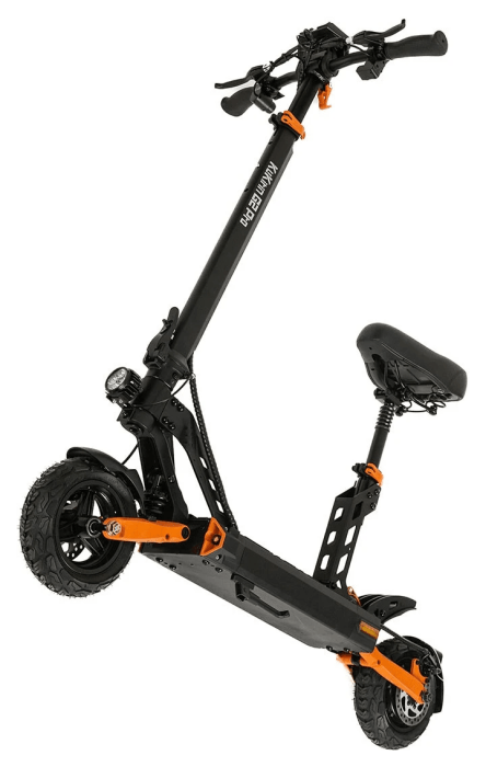 Електросамокат з сидінням Kugoo Kirin G2 PRO 2025 (600 Вт; 15 А/год; 48 В), чорний, укр, укр