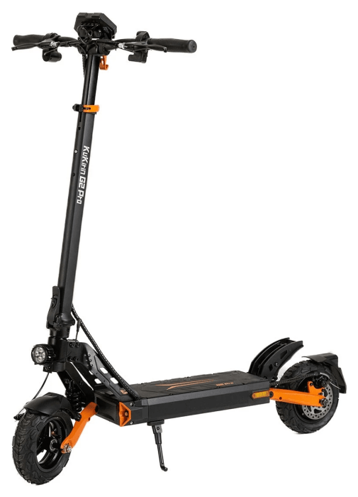 Електросамокат з сидінням Kugoo Kirin G2 PRO 2025 (600 Вт; 15 А/год; 48 В), чорний, укр, укр