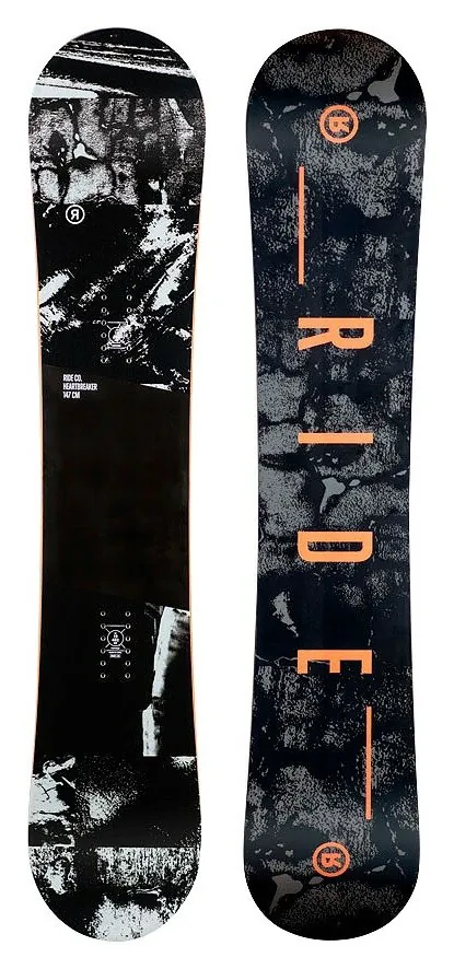 Сноуборд Ride HEARTBREAKER 147 Black (12E0020.1) (147 см black)