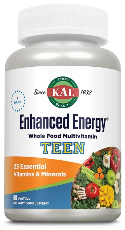 Enhanced Energy for Teens - 60 tabs