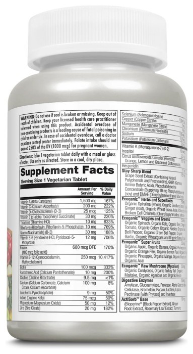 Enhanced Energy for Teens - 60 tabs