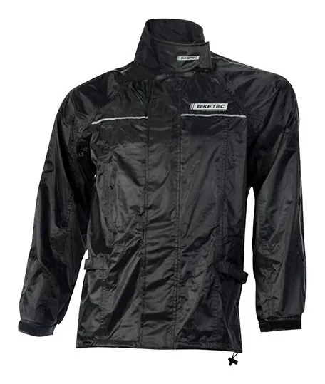 Мотодощовик куртка Biketec Black