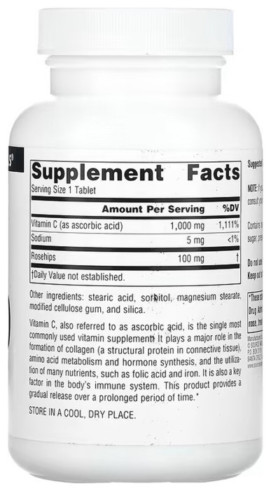 C-1000 1000 mg - 250 tabs