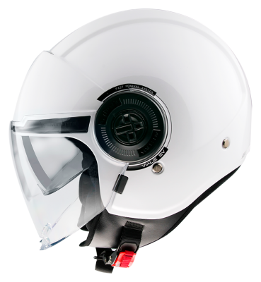 Мотошолом MT VIALE SV S Solid Gloss White XXS