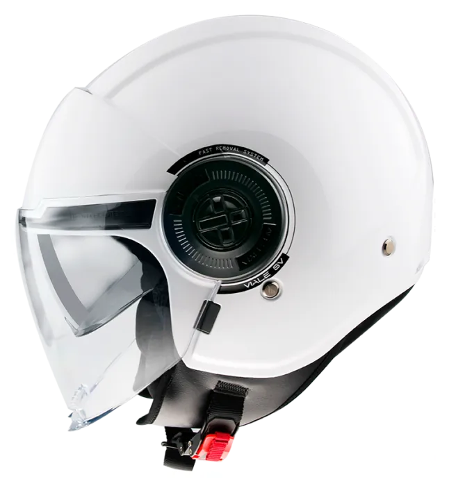 Мотошолом MT VIALE SV S Solid Gloss White XXS