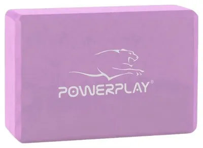 Блок для йоги PowerPlay 4006 Yoga Brick Фиолетовый