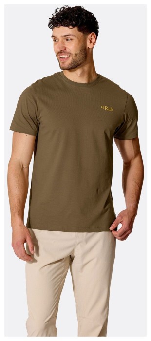 Мужская футболка Rab Stance PitchTee, Black Beluga, M