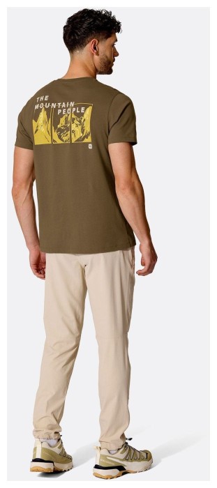 Мужская футболка Rab Stance PitchTee, Black Beluga, M