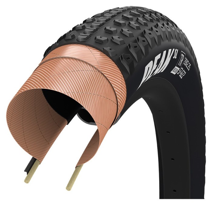 Покрышка 29x2.25 (57-622) GoodYear Peak SL Tubeless Ready Folding Black, 60tpi