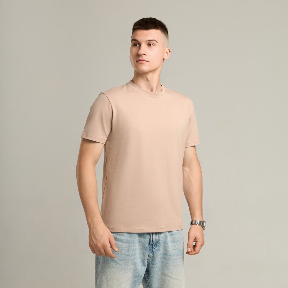 Мужская футболка бежевая Pobedov Peremoga