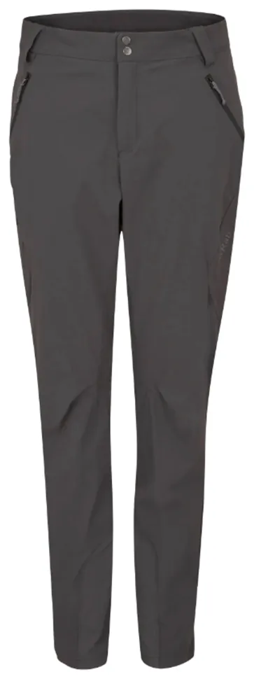 Штани жіночі Rab Ascendor Light Pants Wmns, Anthracite (M short)
