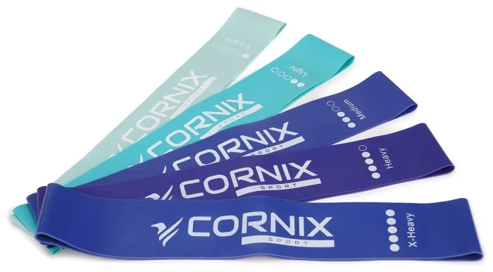Резинки для фітнесу Cornix Mini Power Band набір 5 шт 1-20 кг XR-0047