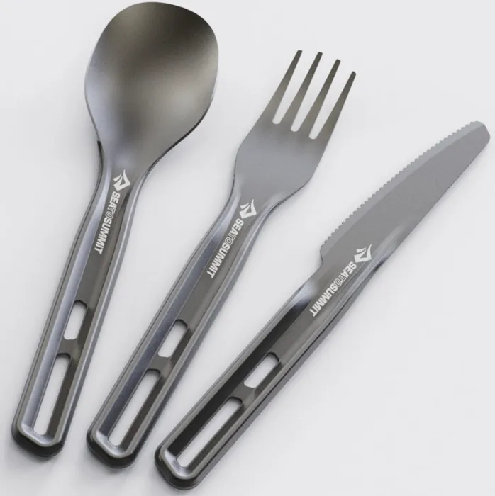 Набір столових приборів Sea to Summit Frontier UL Cutlery Set, виделка, ніж, ложка