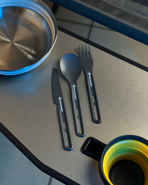 Набір столових приборів Sea to Summit Frontier UL Cutlery Set, виделка, ніж, ложка