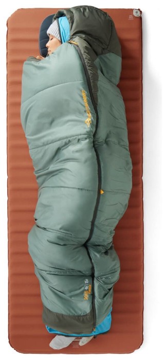 Килимок самонадувний Sea to Summit Pursuit SI Mat, Bombay Brown, Large Rectangular Wide, 198х76х5см