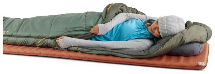 Килимок самонадувний Sea to Summit Pursuit SI Mat, Bombay Brown, Large Rectangular Wide, 198х76х5см